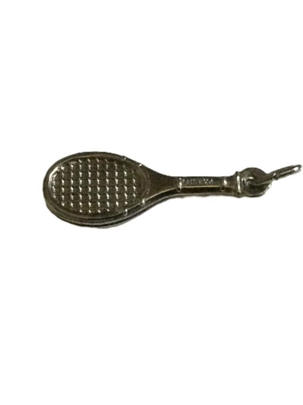 Vintage 60's P&B Sterling Tennis Racket Charm